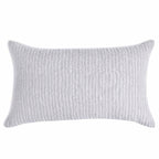 Διακοσμητική Μαξιλαροθήκη Charisma Cotton Stripe White 30X50